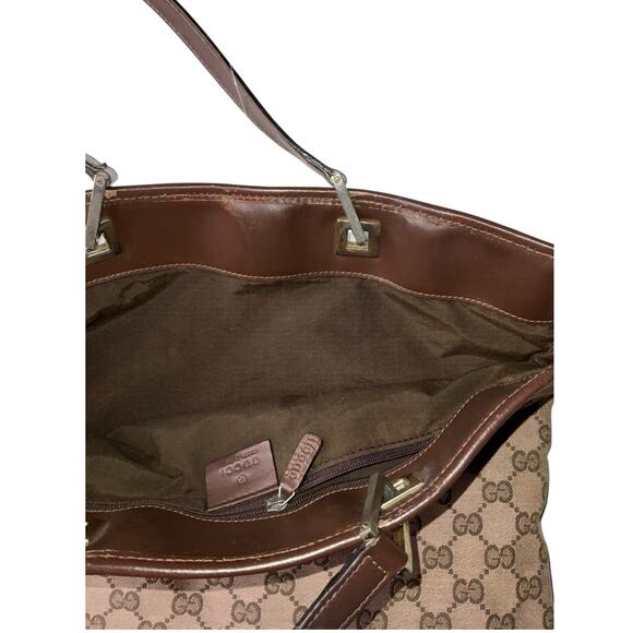 Gucci Monogram Tote Bag - Picture 6 of 9
